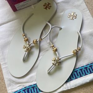 New Ivory Tory Burch Sandal - brand new
